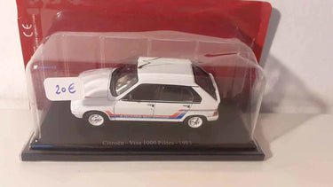 Voitures Miniatures Citroën Visa 1000 Pistes blanche de 1983 - Bernard Miniatures