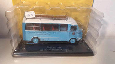 Voitures Miniatures Citroën type H car vitré carrosserie Currus (grand hôtel des Araucarias à Nice) - Bernard Miniatures