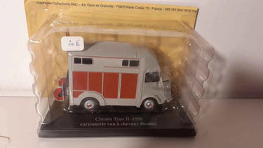 Voitures Miniatures Citroën type H de 1958N carrosserie van à chevaux Heuliez - Bernard Miniatures