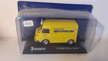 Voitures Miniatures Citroën type H jaune "GRECE" MICHELIN - Bernard Miniatures