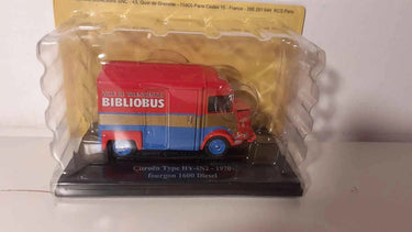 Voitures Miniatures Citroën type HY-IN2 de 1970 fourgon 1600 diésel BIBLIOBUS - Bernard Miniatures