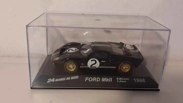Voitures Miniatures Ford MK2 noire numéro 2 (24 heures du Mans de 1966) - Bernard Miniatures