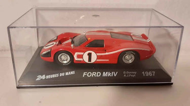 Voitures Miniatures Ford MK4 rouge numéro 1 (24 heures du Mans de 1967) - Bernard Miniatures