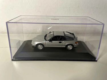 Voitures Miniatures Honda CR-X coupé grise de 1989 - Bernard Miniatures