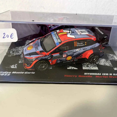 Voitures Miniatures Hyundai i20 N Rally1 (rallye de Monté-Carlo de 2022) - Bernard Miniatures