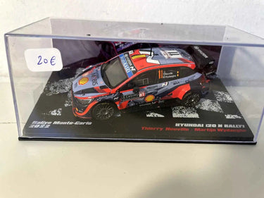 Voitures Miniatures Hyundai i20 N Rally1 (rallye de Monté-Carlo de 2022) - Bernard Miniatures