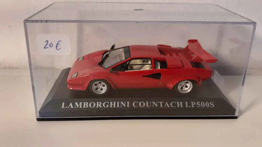 Voitures Miniatures Lamborghini Countach LP500 S rouge - Bernard Miniatures
