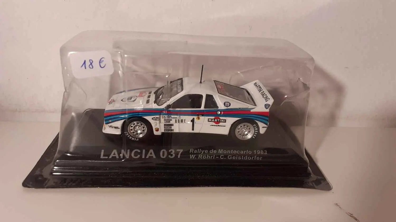Hasegawa - Lancia 037 Rally 1984 Tour de Corse Rally Winner, 1/24, 25030 Plastic Hasegawa - Lancia 037 Rally 1984 Tour de Corse Rally Winner, 1/24, 25030 Plastic