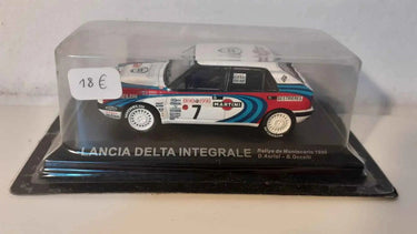 Voitures Miniatures Lancia Delta intégrale (rallye de Monté-Carlo de 1990) - Bernard Miniatures