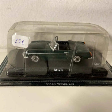 Voitures Miniatures MGB verte cabriolet (Del Prado) - Bernard Miniatures