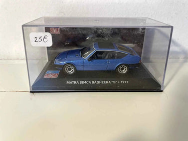 Voitures Miniatures Matra Simca Bagheera "S" bleue de 1977 - Bernard Miniatures