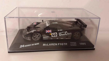Voitures Miniatures McLaren F1 GTR noire numéro 59 (24 heures du Mans de 1995) - Bernard Miniatures