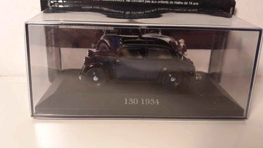 Voitures Miniatures Mercedes 130 bleue foncée de 1934 - Bernard Miniatures