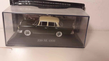 Voitures Miniatures Mercedes 220 SE verte foncée de 1959 - Bernard Miniatures