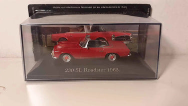 Voitures Miniatures Mercedes 230 SL Roadster rouge de 1963 - Bernard Miniatures