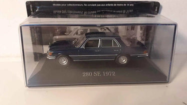 Voitures Miniatures Mercedes 280 SE bleu de 1972 - Bernard Miniatures