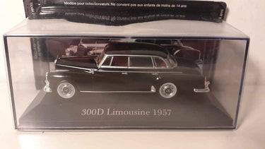 Voitures Miniatures Mercedes 300D Limousine noire de 1957 - Bernard Miniatures