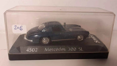 Voitures Miniatures Mercedes 300SL bleue - Bernard Miniatures