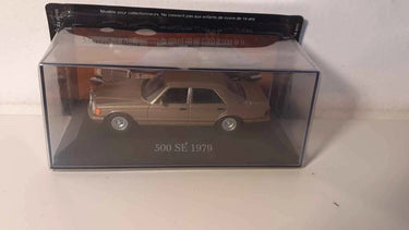 Voitures Miniatures Mercedes 500 SE marron de 1979 - Bernard Miniatures