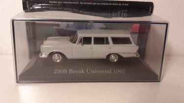 Voitures Miniatures Mercedes Break Universal grise de 1967 - Bernard Miniatures