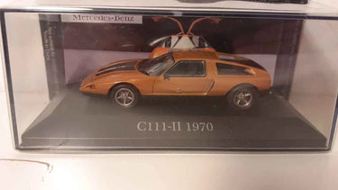 Voitures Miniatures Mercedes C111-II marron de 1970 - Bernard Miniatures