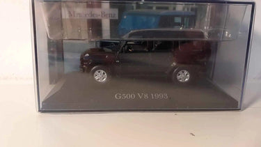 Voitures Miniatures Mercedes G500 V8 noir de 1993 - Bernard Miniatures