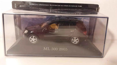 Voitures Miniatures Mercedes ML 500 noire de 2005 - Bernard Miniatures
