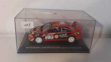 Voitures Miniatures Mitsubishi Lancer Evo VIII (course de 2005) - Bernard Miniatures