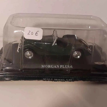 Voitures Miniatures Morgan PLus 4 verte (Del Prado) - Bernard Miniatures