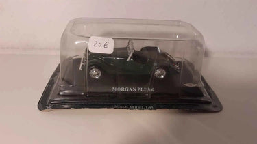 Voitures Miniatures Morgan PLus 4 verte (Del Prado) - Bernard Miniatures