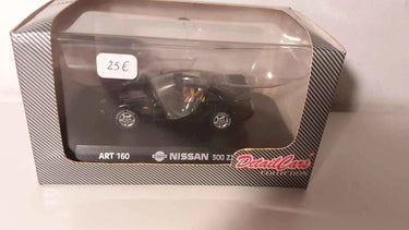 Voitures Miniatures Nissan 300 ZX coupé noire (collection Détailcars) - Bernard Miniatures