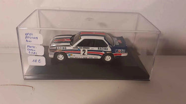 Voitures Miniatures Opel Ascona 400 - rallye de Monté-Carlo de 1982 (boite plexi) - Bernard Miniatures