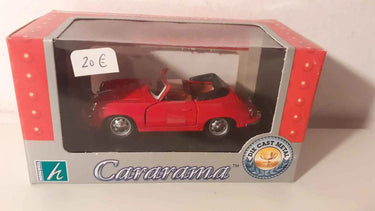 Voitures Miniatures Porsche 356B convertible rouge - Bernard Miniatures