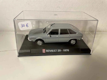 Voitures Miniatures Renault 20 grise de 1976 (Auto Plus) - Bernard Miniatures