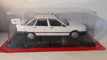 Voitures Miniatures Renault 21 GTS blanche de 1990 (échelle 1/24ème) - Bernard Miniatures
