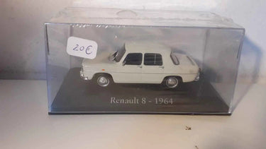 Voitures Miniatures Renault 8 blanc cassé de 1964 - Bernard Miniatures