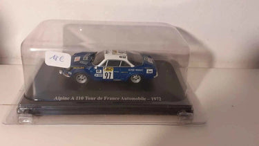 Voitures Miniatures Renault Alpine A110 tour de France automobile de 1972 (numéro 97) - Bernard Miniatures