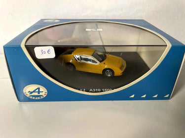 Voitures Miniatures Renault Alpine A310 1600 orange de 1973 (coffret) - Bernard Miniatures