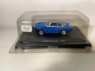 Voitures Miniatures Renault Alpine Rédélé Spéciale bleue de 1953 - Bernard Miniatures