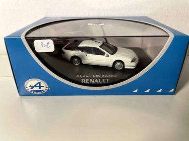 Voitures Miniatures Renault Alpine V6 Turbo blanche (coffret) - Bernard Miniatures