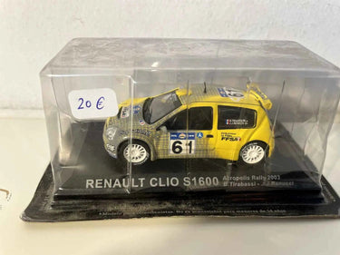 Voitures Miniatures Renault Clio S1600 (rallye de l'Acropole de 2003) - Bernard Miniatures