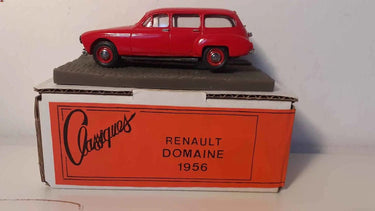 Voitures Miniatures Renault Domaine rouge de 1956 (boite en carton - collection "Classiques") - Bernard Miniatures