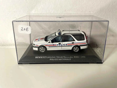 Voitures Miniatures Renault Laguna 1 break Névada RXE POLICE de 1998 - Bernard Miniatures