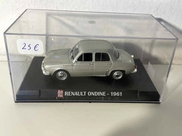 Voitures Miniatures Renault Ondine grise de 1961 - Bernard Miniatures