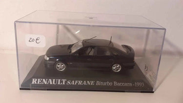 Voitures Miniatures Renault Safrane biturbo Baccara de 1993 - Bernard Miniatures