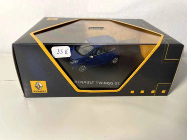 Voitures Miniatures Renault Twingo GT bleue (coffret - boite rectangle) - Bernard Miniatures