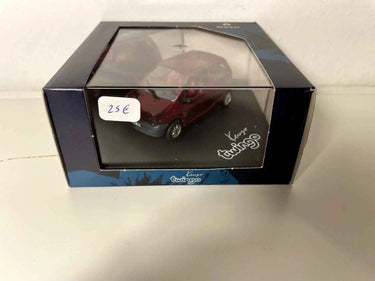Voitures Miniatures Renault Twingo KENZO bordeaux (boite carrée en carton bleue) - Bernard Miniatures