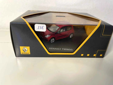 Voitures Miniatures Renault Twingo rouge (en coffret - boite rectangle) - Bernard Miniatures