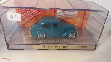 Voitures Miniatures Simca 8 1200 bleue de 1950 (Norev) - Bernard Miniatures
