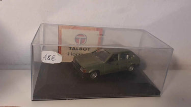 Voitures Miniatures Talbot Horizon verte de 1980 - Bernard Miniatures